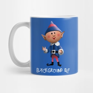 Rudolph Background Elf Mug